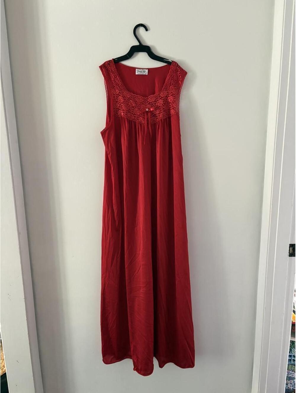 Vanity Fair Women's Red Dress